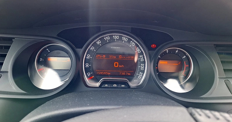 Citroen C5 cena 22900 przebieg: 154000, rok produkcji 2008 z Słomniki małe 704